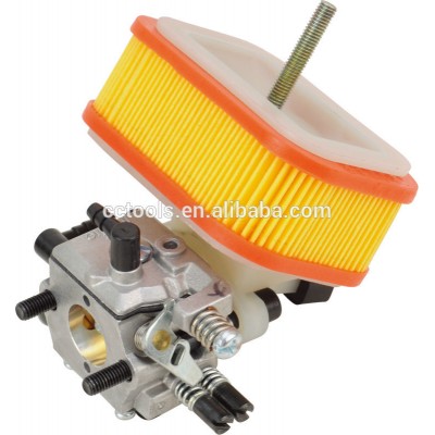 Good-quality carburetor and paper air filter 1E40F-5A brush cutter spare parts